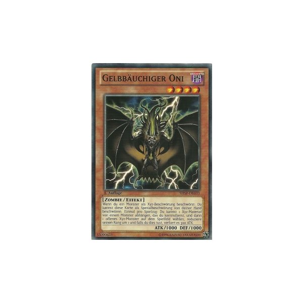 Gelbb&auml;uchiger Oni SHSP-DE033