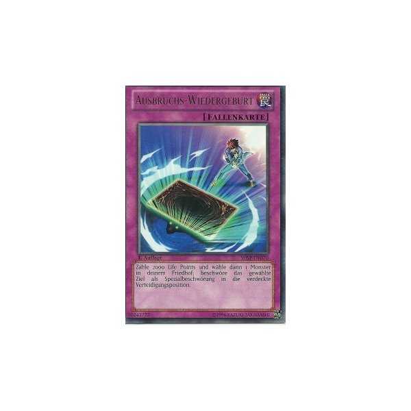 Ausbruchs-Wiedergeburt SHSP-DE070