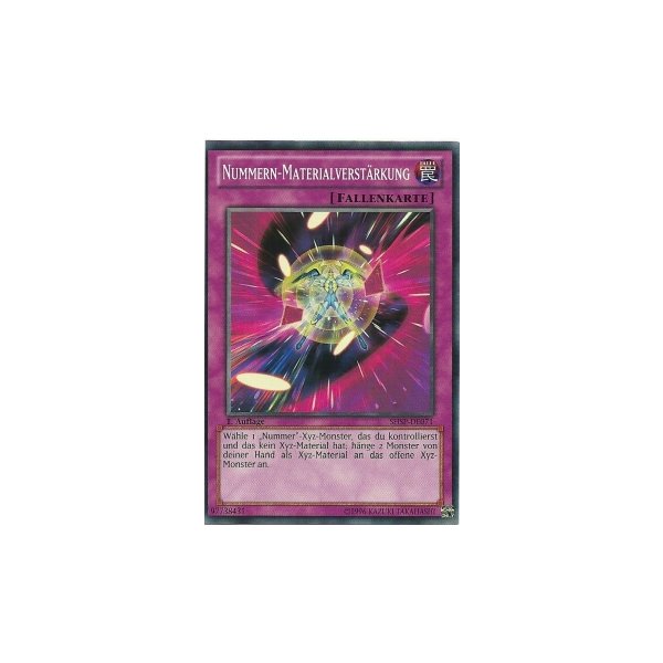 Nummern-Materialverst&auml;rkung SHSP-DE071