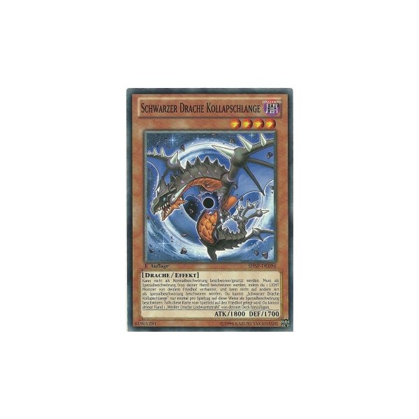 Schwarzer Drache Kollapschlange SHSP-DE096