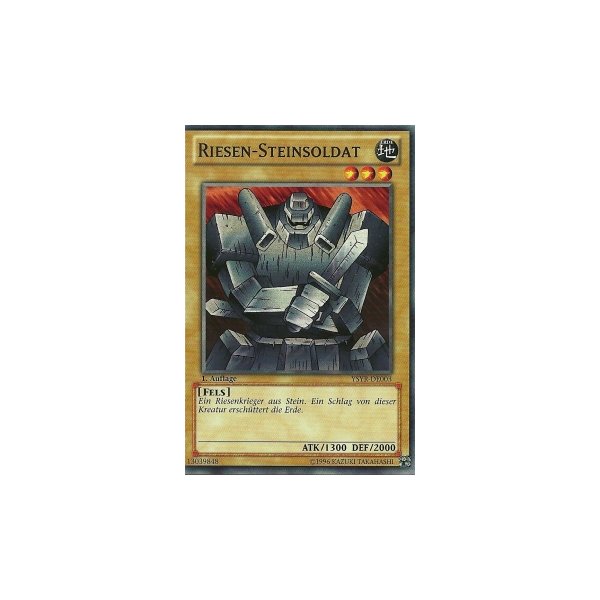 Riesen-Steinsoldat YSYR-DE003
