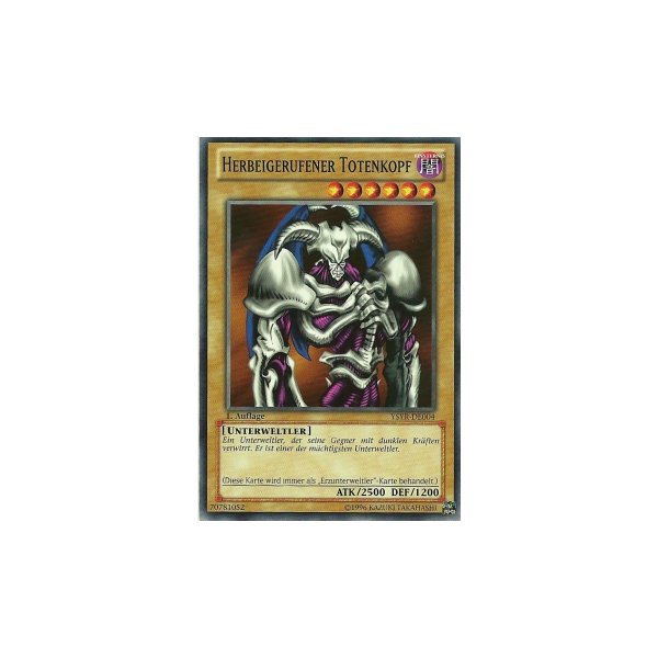 Herbeigerufener Totenkopf YSYR-DE004