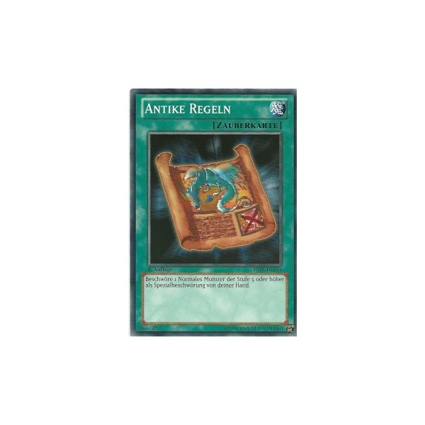 Antike Regeln YSYR-DE034