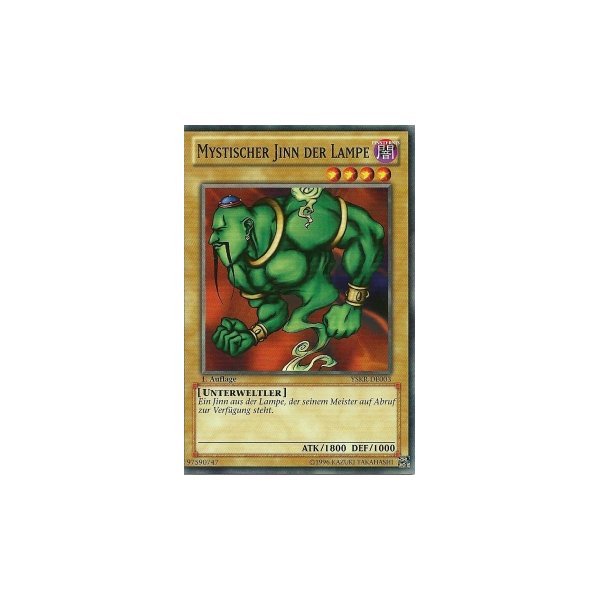 Mystischer Jinn der Lampe YSKR-DE003