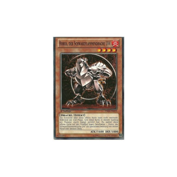 Horus, der Schwarzflammendrache LV4 YSKR-DE019