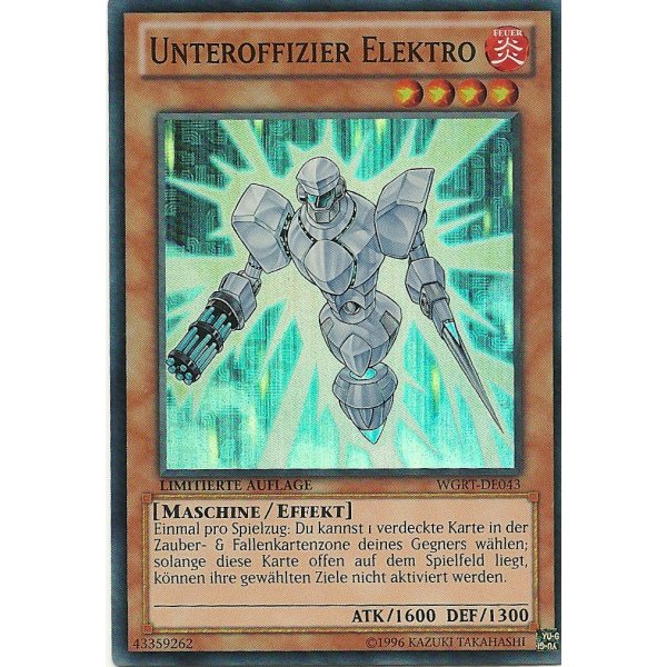 Unteroffizier Elektro WGRT-DE043