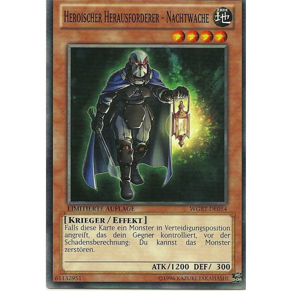 Heroischer Herausforderer - Nachtwache WGRT-DE054