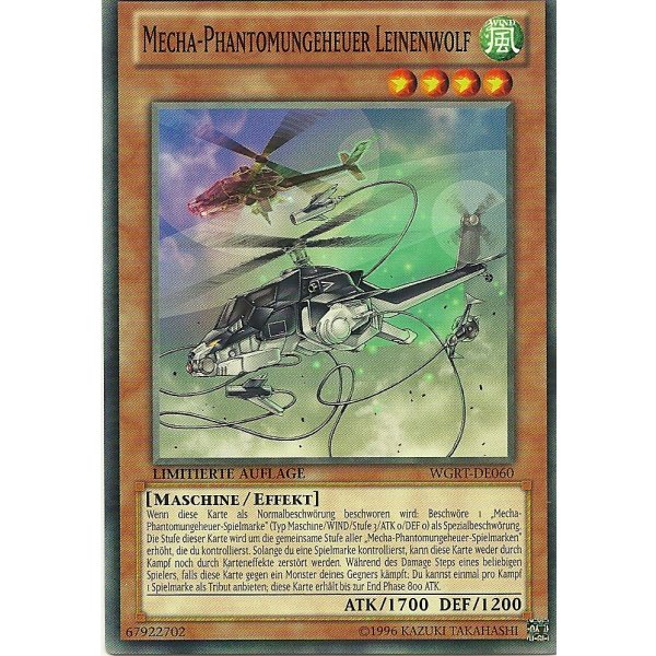 Mecha-Phantomungeheuer Leinenwolf WGRT-DE060