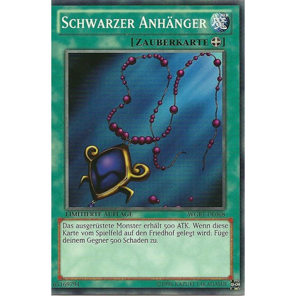 Schwarzer Anh&auml;nger WGRT-DE068