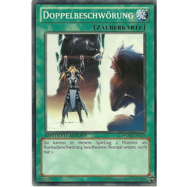 Doppelbeschw&ouml;rung WGRT-DE075