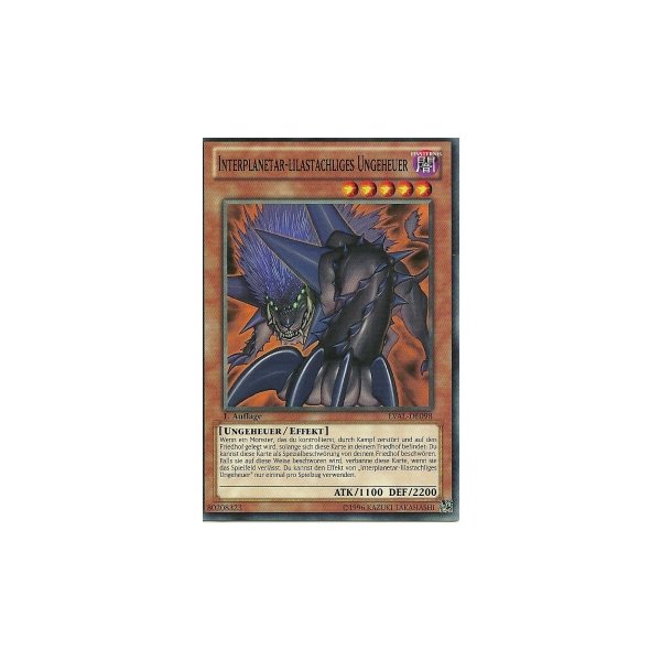 Interplanetar-lilastacheliges Ungeheuer LVAL-DE098