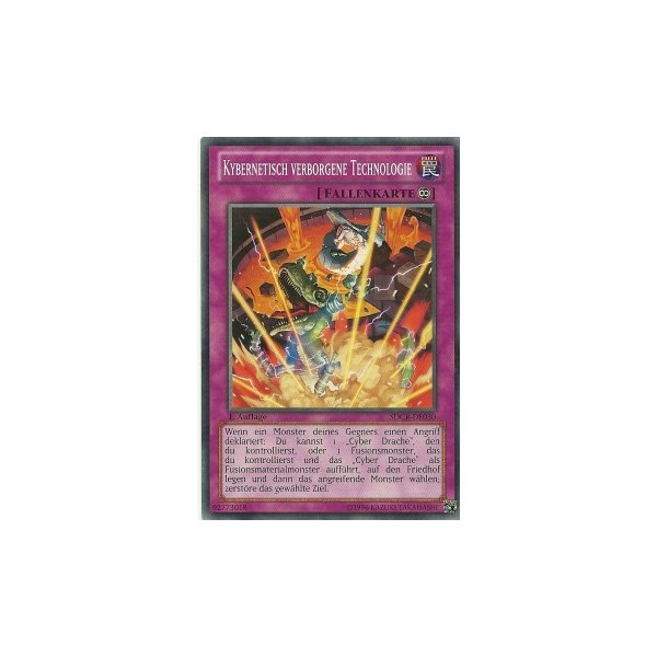 Kybernetisch verborgene Technologie SDCR-DE030