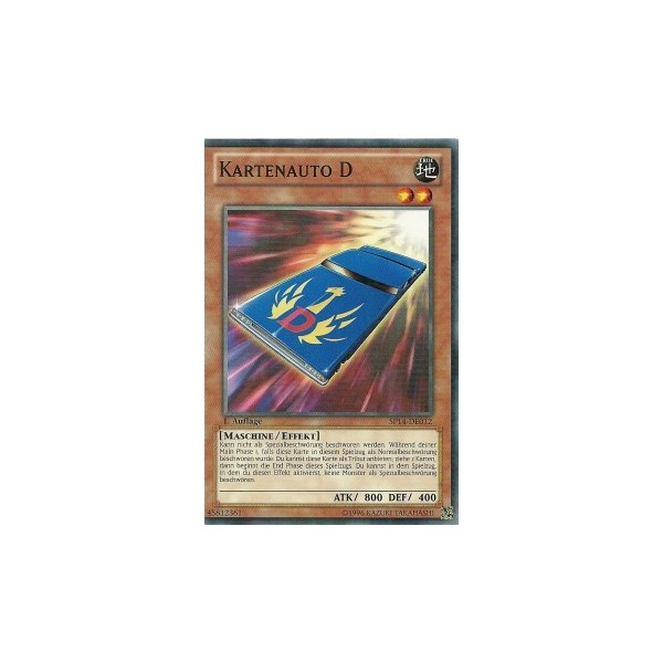 Kartenauto D STARFOIL SP14-DE012