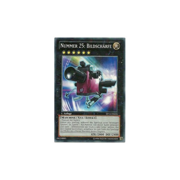 Nummer 25: Bildsch&auml;rfe STARFOIL SP14-DE026