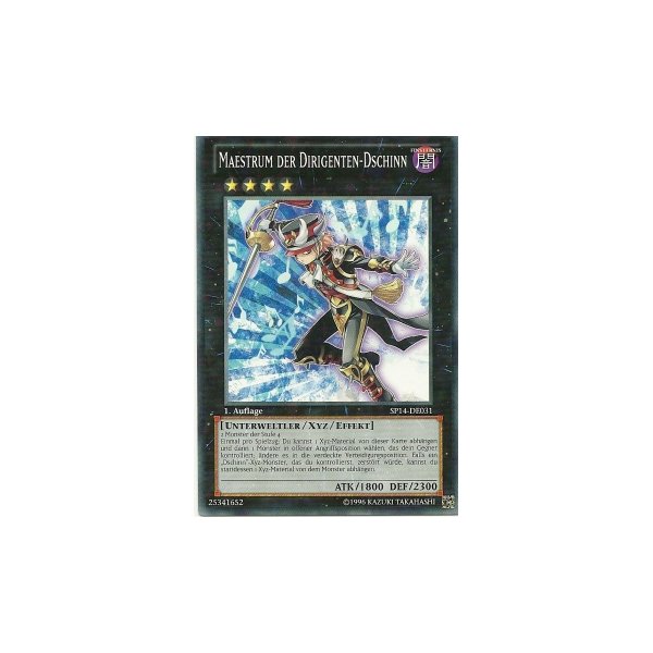 Maestrum der Dirigenten-Dschinn STARFOIL SP14-DE031