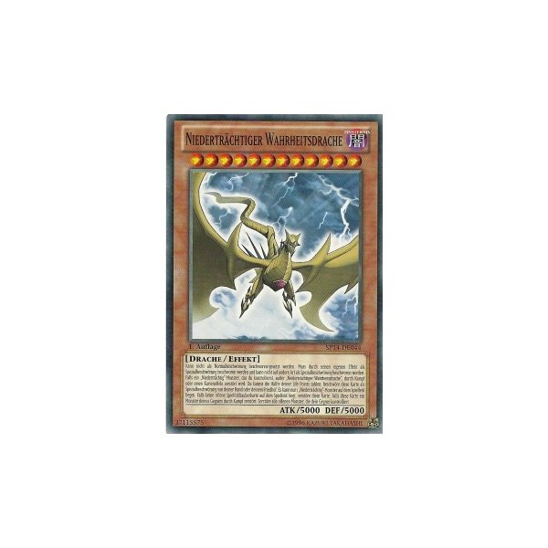 Niedertr&auml;chtiger Wahrheitsdrache STARFOIL SP14-DE044