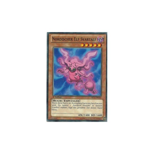 Nordischer Elf Svartalf STARFOIL SP14-DE046