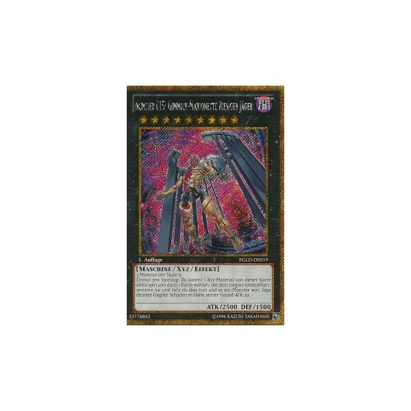 Nummer C15: Gimmick-Marionette Riesiger J&auml;ger  PGLD-019