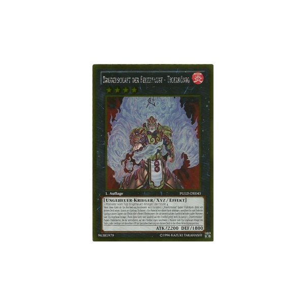 Bruderschaft der Feuerfaust - Tigerk&ouml;nig PGLD-DE045