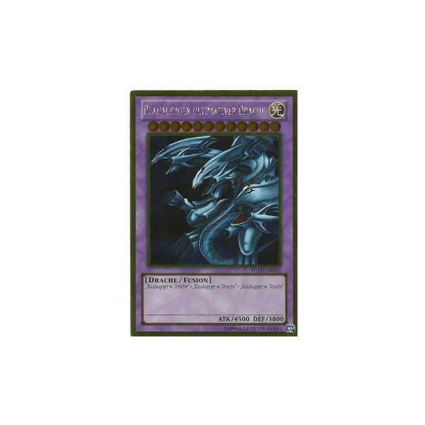 Blau&auml;ugiger ultimativer Drache PGLD-DE055