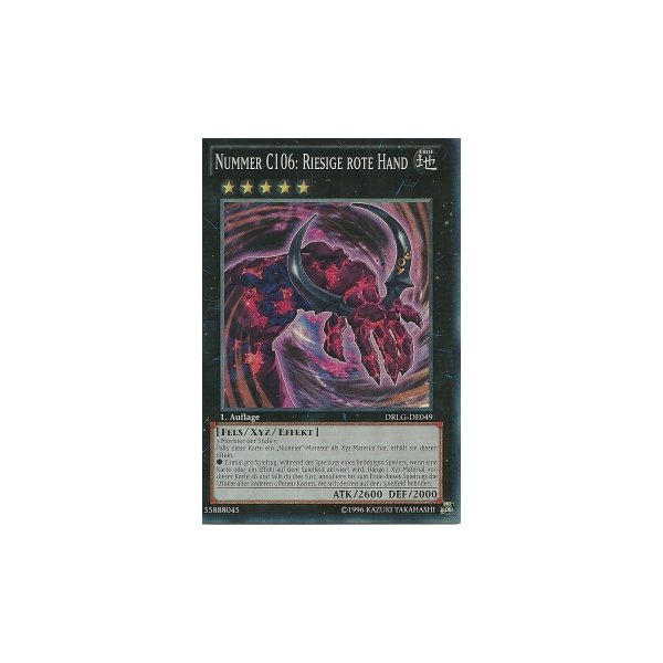 Nummer C106: Riesige rote Hand DRLG-DE049