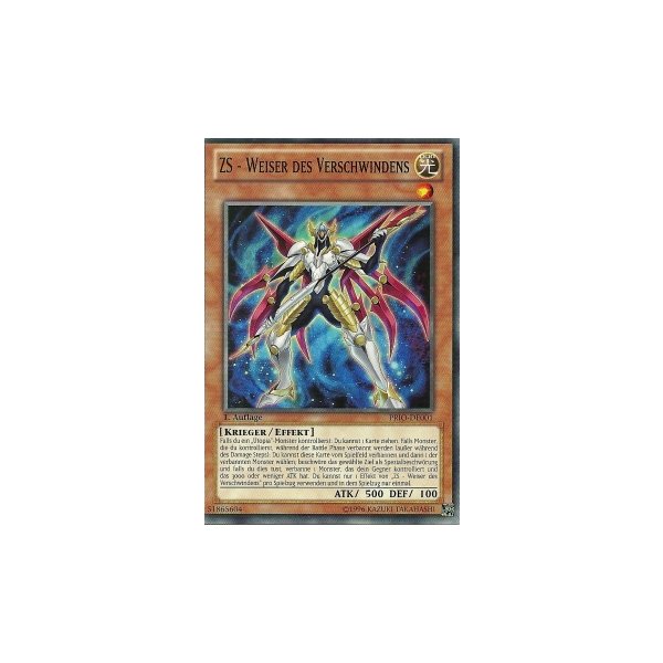 ZS - Weiser des Verschwindens PRIO-DE001