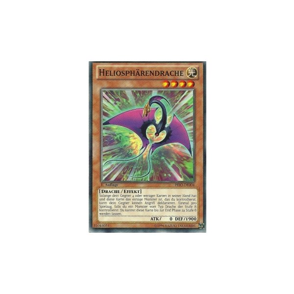 Heliosph&auml;rendrache PRIO-DE004