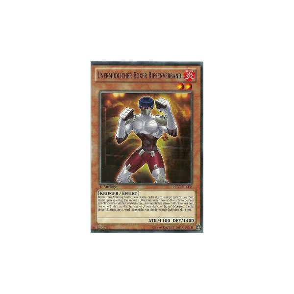 Unerm&uuml;dlicher Boxer Riesenverband PRIO-DE008