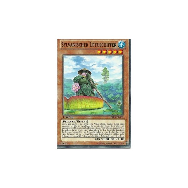 Sylvanischer Lotuschiffer PRIO-DE020