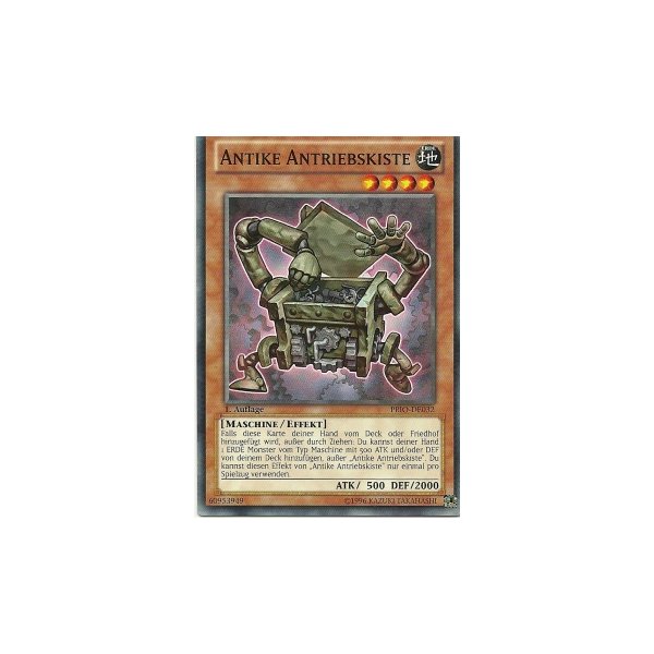 Antike Antriebskiste PRIO-DE032