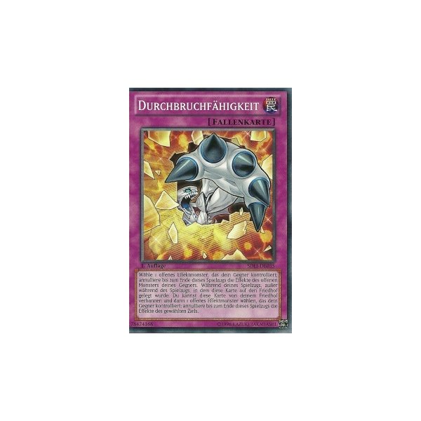 Durchbruchf&auml;higkeit SDLI-DE035