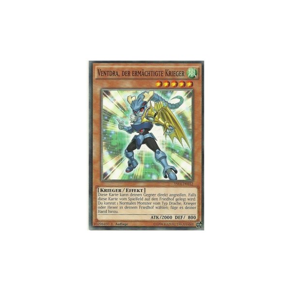 Ventdra, der erm&auml;chtigte Krieger YS14-DE012
