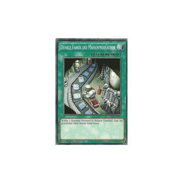 Dunkle Fabrik der Massenproduktion YS14-DE029