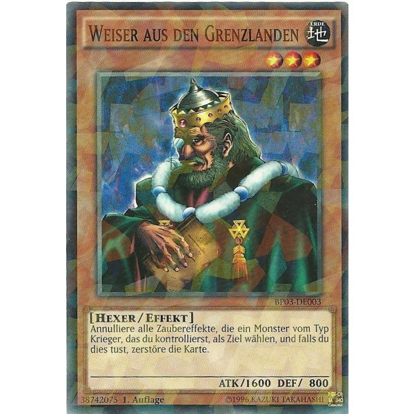 Weiser aus den Grenzlanden SHATTERFOIL BP03-DE003