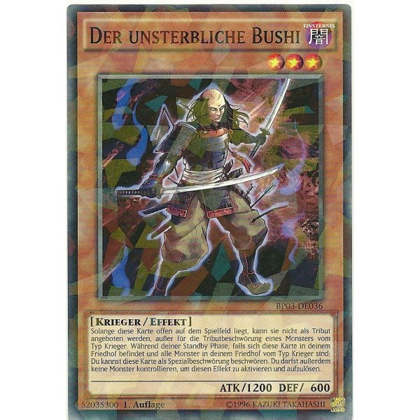 Der unsterbliche Bushi SHATTERFOIL BP03-DE036