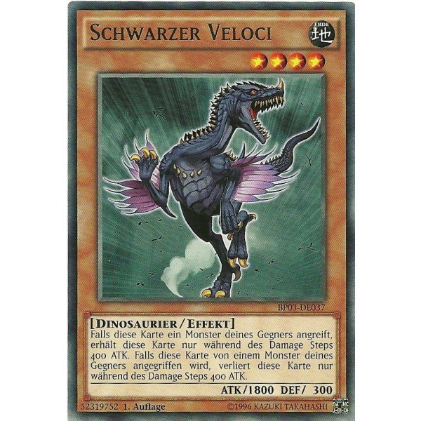 Schwarzer Veloci SHATTERFOIL BP03-DE037