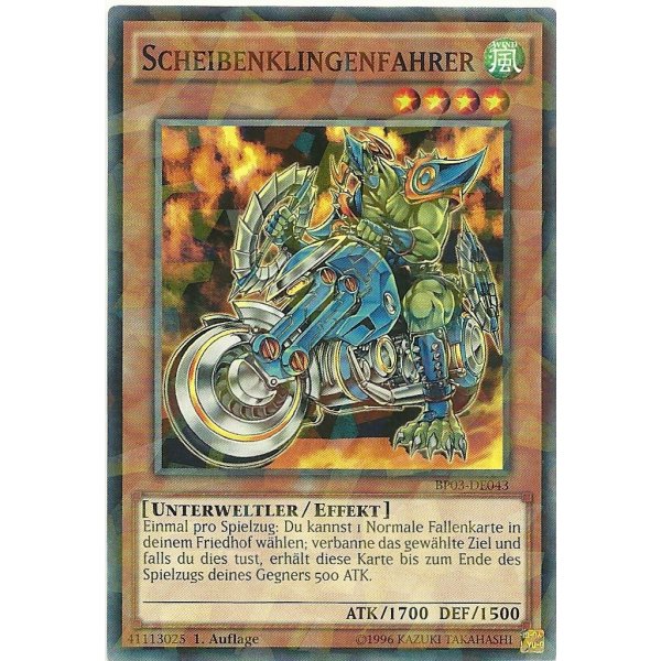 Scheibenklingenfahrer SHATTERFOIL BP03-DE043