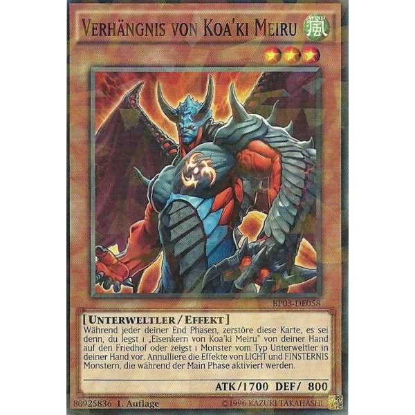 Verh&auml;ngnis von Koaki Meiru SHATTERFOIL BP03-DE058
