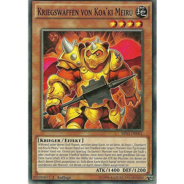 Kriegswaffen von Koaki Meiru SHATTERFOIL BP03-DE061