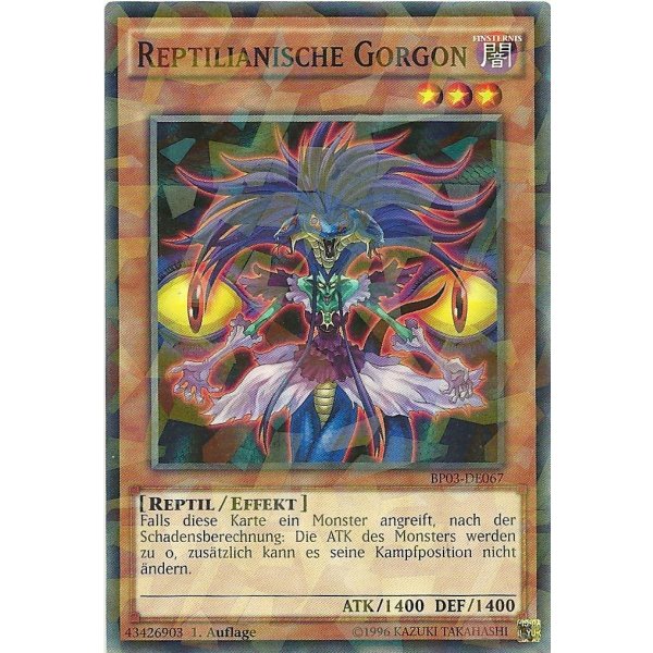 Reptilianische Gorgon SHATTERFOIL BP03-DE067