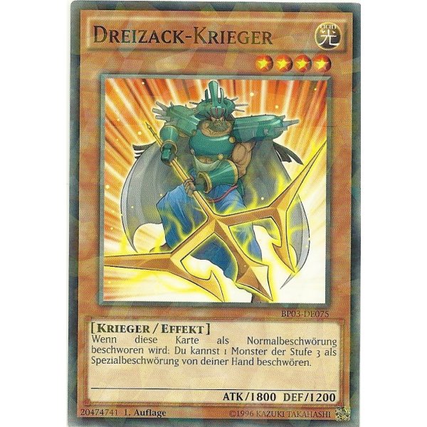 Dreizack-Krieger SHATTERFOIL BP03-DE075
