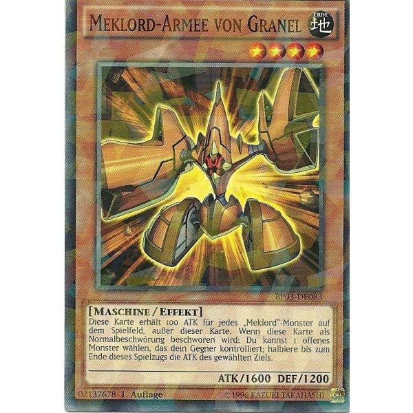 Meklord-Armee von Granel SHATTERFOIL BP03-DE083