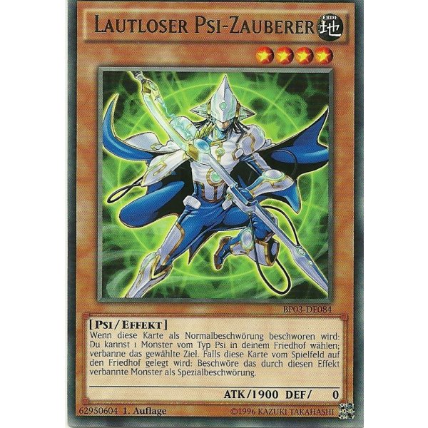 Lautloser Psi-Zauberer SHATTERFOIL BP03-DE084