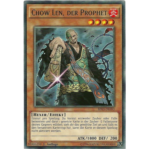 Chow Len, der Prophet SHATTERFOIL BP03-DE093