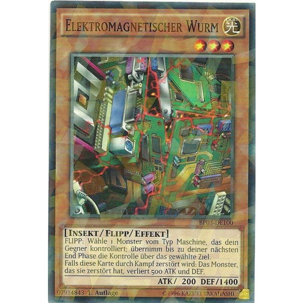 Elektromagnetischer Wurm SHATTERFOIL BP03-DE100