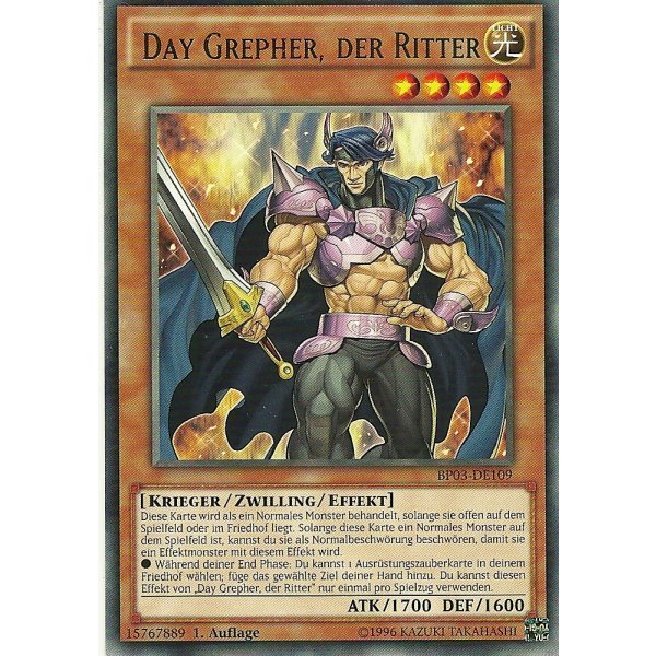 Day Grepher, der Ritter SHATTERFOIL BP03-DE109