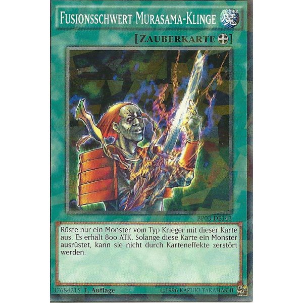 Fusionsschwert Murasame-Klinge SHATTERFOIL BP03-DE143