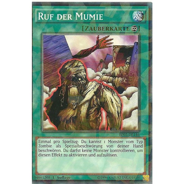 Ruf der Mumie SHATTERFOIL BP03-DE146