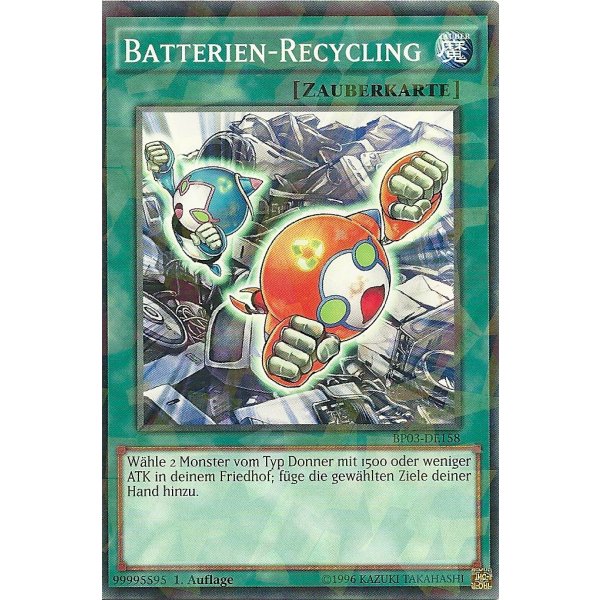 Batterien-Recycling SHATTERFOIL BP03-DE158