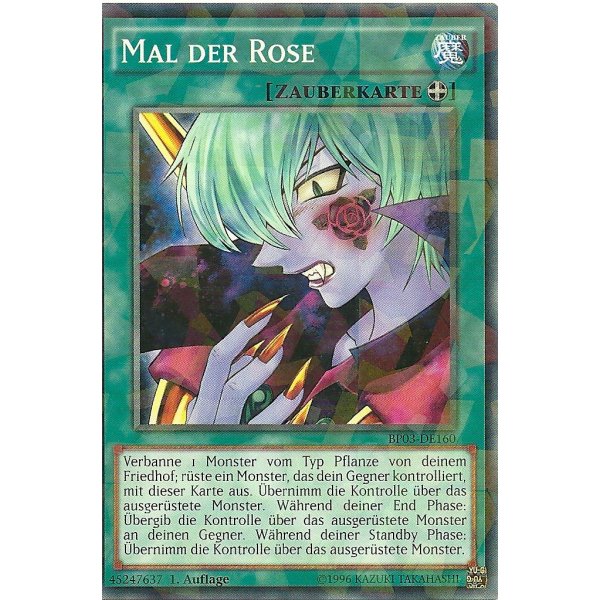 Mal der Rose SHATTERFOIL BP03-DE160